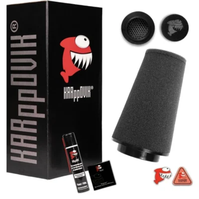 Karppovik 3” (76mm) Cotocone Filter, High-Flow Washable