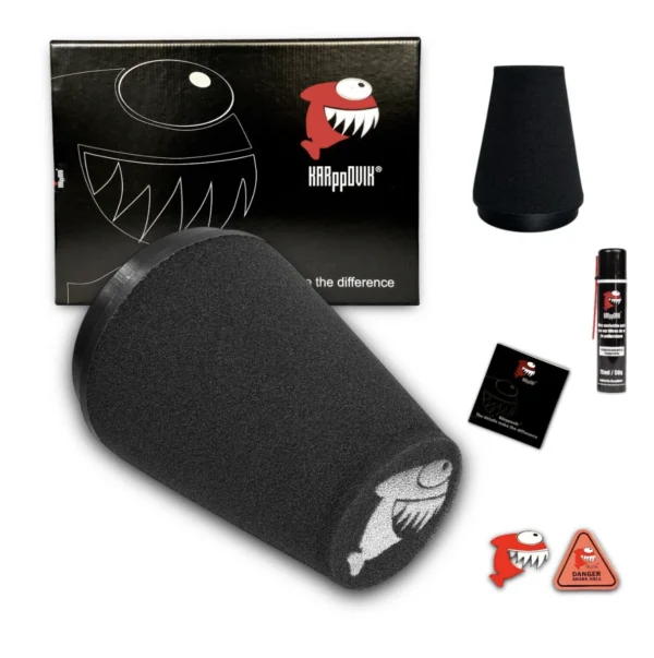 Karppovik 3.5” (89mm) Roll Soft Turbo 4 Air Filter – High Flow